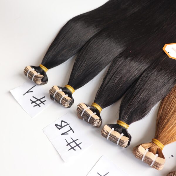 Natural-Color-Tape-In-Hair-100%-Remy-Hair-AZ-Hair-Company-Factory-Price